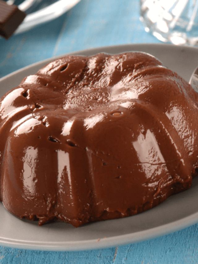 Melhor Receita de Pudim de Chocolate