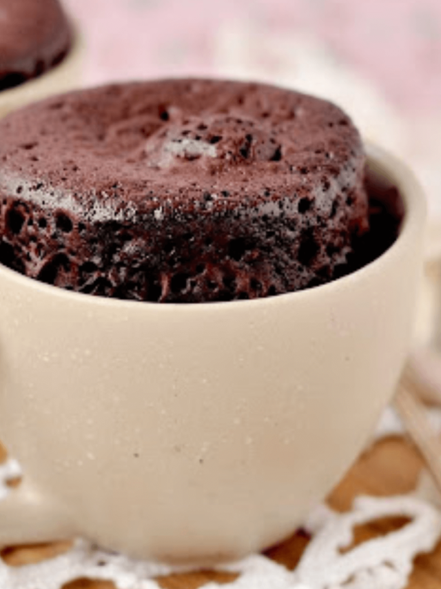 Melhor Receita de Bolo de Caneca Fit