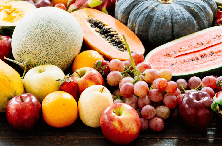 frutas de estação