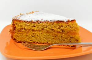 Bolo de Cenoura Com Laranja Vegano